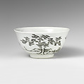 Bowl, Soft-paste porcelain, British