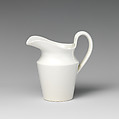 Miniature cream pitcher (part of a set), Soft-paste porcelain, British
