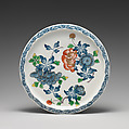 Plate, Soft-paste porcelain, British
