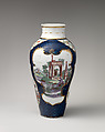 Vase, Worcester factory (British, 1751–2008), Soft-paste porcelain, British, Worcester