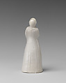 Figure of a man, Salt-glazed stoneware, British, Staffordshire