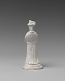 Figure of a Turk, Salt-glazed stoneware, British, Staffordshire
