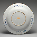 Dish with Capture of Portobello by Admiral Vernon, November 20–21, 1739, Tin-glazed earthenware, British, Bristol