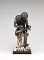 Spinario (boy pulling a thorn from his foot), Workshop of Severo Calzetta da Ravenna (Italian, active by 1496, died before 1543), Bronze, Italian, Padua or Ravenna