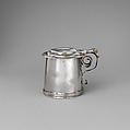 Miniature tankard, George Manjoy  British, Silver, British, London