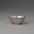 Miniature bowl, George Manjoy  British, Silver, British, London