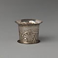 Miniature beaker, George Manjoy  British, Silver, British, London