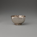 Miniature bowl, George Manjoy  British, Silver, British, London