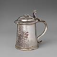 Miniature tankard, David Clayton British, Silver, British, London
