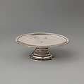 Miniature salver, I D British, Silver, British, London