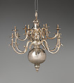 Miniature chandelier, Silver, Dutch, Amsterdam