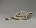 Miniature bellows, George Manjoy  British, Silver, British, London