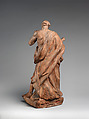 Apostle (Saint Matthew?), Terracotta, Italian