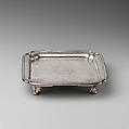 Salver (one of a pair), Paul de Lamerie (British, 1688–1751, active 1712–51), Silver, British, London