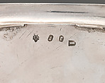 Salver (one of a pair), Paul de Lamerie (British, 1688–1751, active 1712–51), Silver, British, London