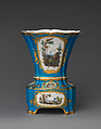 Flower vase (vase hollandais nouveau) (one of a pair), Sèvres Manufactory (French, 1740–present), Soft-paste porcelain, French, Sèvres