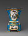 Flower vase (vase hollandais nouveau) (one of a pair), Sèvres Manufactory (French, 1740–present), Soft-paste porcelain, French, Sèvres