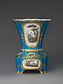 Flower vase (vase hollandais nouveau) (one of a pair), Sèvres Manufactory (French, 1740–present), Soft-paste porcelain, French, Sèvres