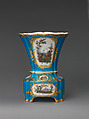 Flower vase (vase hollandais nouveau) (one of a pair), Sèvres Manufactory (French, 1740–present), Soft-paste porcelain, French, Sèvres