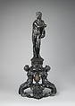 Andiron with figure of Orpheus (one of a pair), Bronze, France (?)