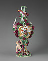 Vase, Chelsea Porcelain Manufactory (British, 1745–1784, Gold Anchor Period, 1759–69), Soft-paste porcelain, British, Chelsea