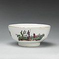 Bowl, Worcester factory (British, 1751–2008), Soft-paste porcelain, British, Worcester