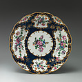 Dish (one of a pair), Worcester factory  British, Soft-paste porcelain, British, Worcester