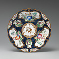 Dish, Worcester factory  British, Soft-paste porcelain, British, Worcester