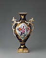 Vase (one of a pair), Chelsea Porcelain Manufactory (British, 1744–1784), Soft-paste porcelain, British, Chelsea