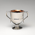 Two-handled cup, Josiah Wedgwood and Sons (British, Etruria, Staffordshire, 1759–present), Jasperware, British, Staffordshire