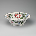 Bowl (part of a set), William Adams (British, Greenfield, Staffordshire 1798–1865), Lead-glazed earthenware, British, Staffordshire