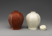 Tea caddy, Meissen Manufactory (German, 1710–present), Red stoneware, German, Meissen