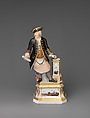 Freemason, Meissen Manufactory German, Hard-paste porcelain decorated in
polychrome enamels, gold, German, Meissen