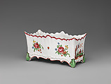Jardinière, Levavasseur (French), Faience (tin-glazed earthenware), French, Rouen