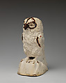 Owl, Salt-glazed stoneware, British, Staffordshire
