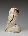 Owl, Salt-glazed stoneware, British, Staffordshire