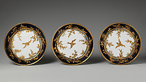 Saucer (one of 12) (part of a service), Chelsea Porcelain Manufactory (British, 1745–1784, Gold Anchor Period, 1759–69), Soft-paste porcelain, British, Chelsea