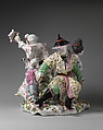 Chinese musicians, Chelsea Porcelain Manufactory (British, 1745–1784, Red Anchor Period, ca. 1753–58), Soft-paste porcelain, British, Chelsea