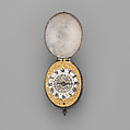 Watch, Watchmaker: Simon Bartram (British, active 1630–60), Silver, gilded brass, steel, British, London