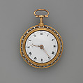 Watch, Watchmaker: John Holmes (British, 1727–1797), Gold, enamel, British, London