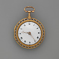 Watch, Watchmaker: John Holmes (British, 1727–1797), Gold, enamel, British, London