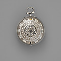 Calendar watch, Watchmaker: Gabriel-Joseph Moillet (1681–1757, master 1706), Silver, British, London