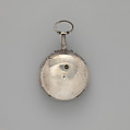 Repeater watch, Watchmaker: William Webster (British, Clockmakers&#39; Company 1710–34, died 1735), Copper, enamel, silver, British, London
