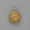 Watch and case, Watchmaker: John Ellicott (British, 1706–1772), Gold, enamel, British, London