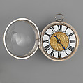 Watch, Watchmaker: Jonas Thorelet (master 1695), Silver, gold, enamel, British, London