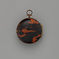 Watch, Watchmaker: John Ellicott (British, 1706–1772), Pinchbeck, tortoiseshell, enamel, British, London