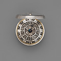 Watch, Watchmaker: Thomas Windmills (British, active 1686, Clockmakers&#39; Company 1695, master 1719–32), Silver, enamel, British, London