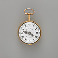 Watch, Watchmaker: Harry Potter Sr. (British, Clockmakers' Companu 1778, master 1775–1803), Gold, British, London