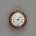 Watch, Watchmaker: Charles Coulon (active 1765–70), Gold, tortoiseshell, enamel, British, London
