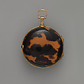Watch, Watchmaker: Charles Coulon (active 1765–70), Gold, tortoiseshell, enamel, British, London